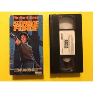 Strike Force Richard Gere VHS